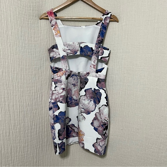 Finders Keepers Floral Sleeveless Young Spirit Mini Dress Suze Medium - Picture 5 of 9